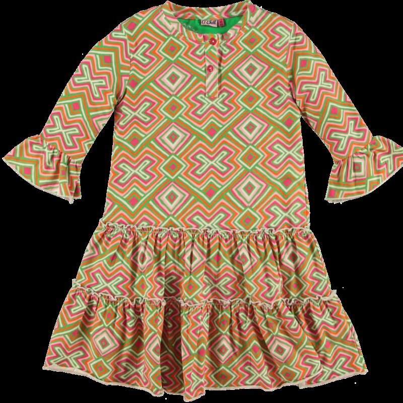 O'Chill Meisjes jurk - Karina - Multi O'Chill Meisjes jurk - Karina - MultiMateriaal