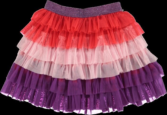 O'Chill Meisjes rok - Gigi - Rood / Roze / Paars O'Chill Meisjes rok - Gigi - Rood / Roze / PaarsMateriaal