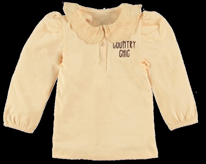 O'Chill Meisjes shirt - Balou - Ecru O'Chill Meisjes shirt - Balou - EcruMateriaal