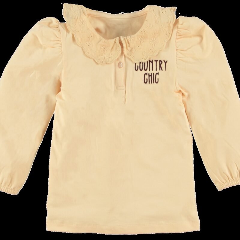 O'Chill Meisjes shirt - Balou - Ecru O'Chill Meisjes shirt - Balou - EcruMateriaal