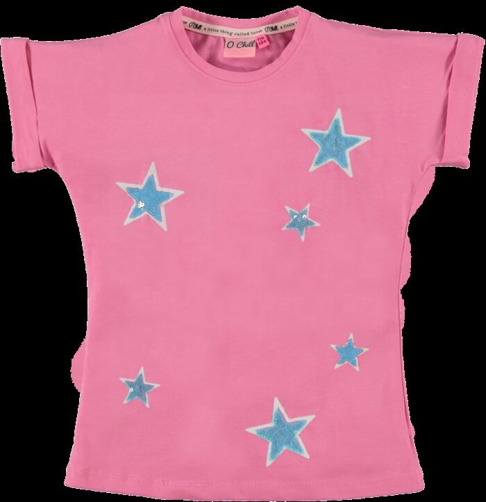 O'Chill Meisjes shirt - Bodi - Roze Bodi - Maat 104/110 - O'Chill - Meisjes shirt - Bodi - Roze