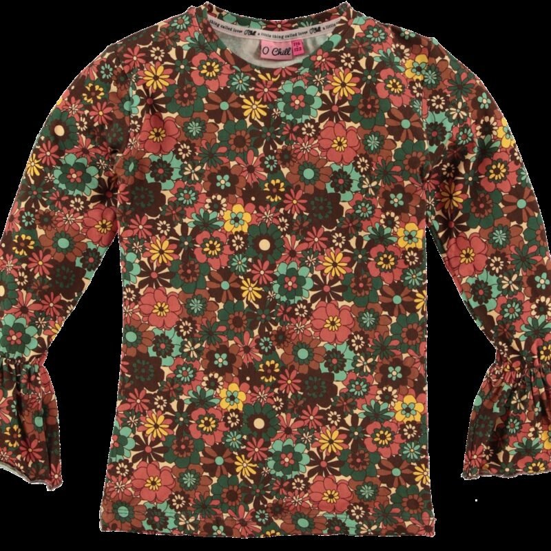 O'Chill Meisjes shirt - Chiya - Multicolor O'Chill Meisjes shirt - Chiya - MulticolorMateriaal