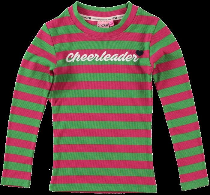 O'Chill Meisjes shirt - Dyante - Groen / Roze O'Chill Meisjes shirt - Dyante - Groen / Roze