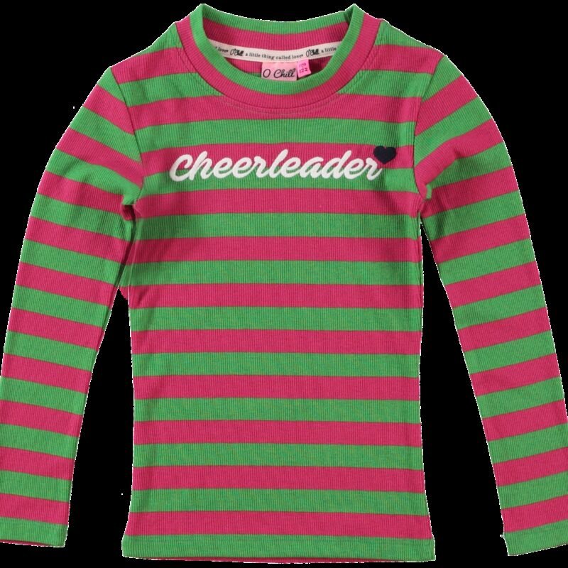 O'Chill Meisjes shirt - Dyante - Groen / Roze O'Chill Meisjes shirt - Dyante - Groen / Roze