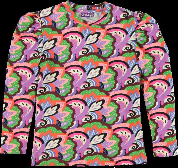 O'Chill Meisjes shirt - Izzie - Multi Color O'Chill Meisjes shirt - Izzie - Multi ColorMateriaal