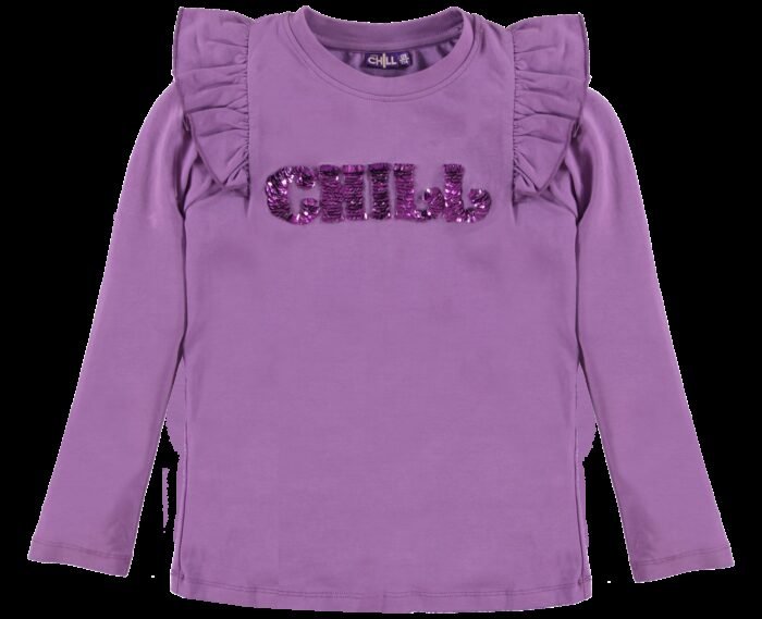 O'Chill Meisjes shirt - Manouk - Paars O'Chill Meisjes shirt - Manouk - PaarsMateriaal