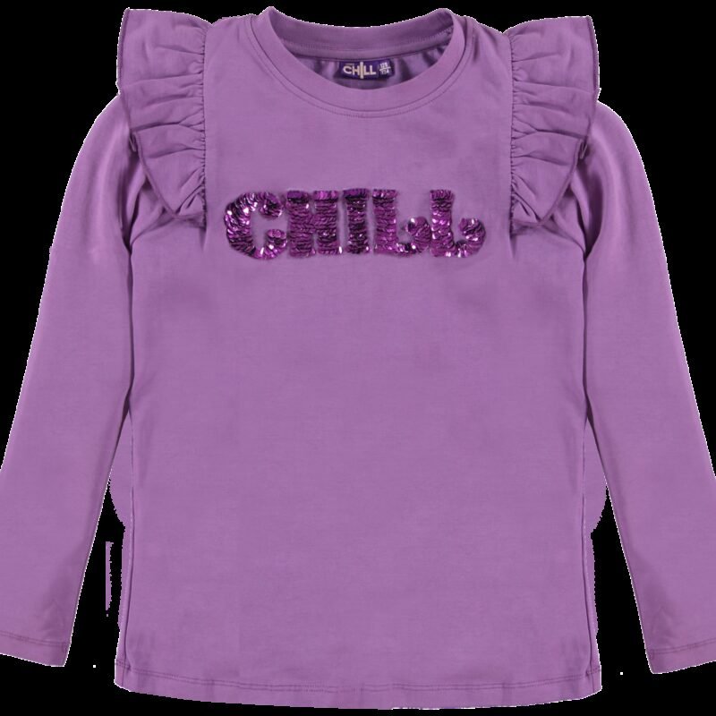 O'Chill Meisjes shirt - Manouk - Paars O'Chill Meisjes shirt - Manouk - PaarsMateriaal