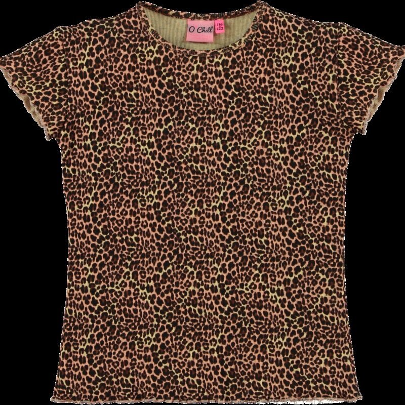 O'Chill Meisjes shirt - Nanny - Multicolor Nanny - Maat 104/110 - O'Chill - Meisjes shirt - Nanny - Multicolor