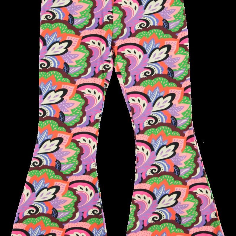 O'Chill Meisjes spanish flair broek - Chrissy - Multi Color O'Chill Meisjes spanish flair broek - Chrissy - Multi ColorMateriaal