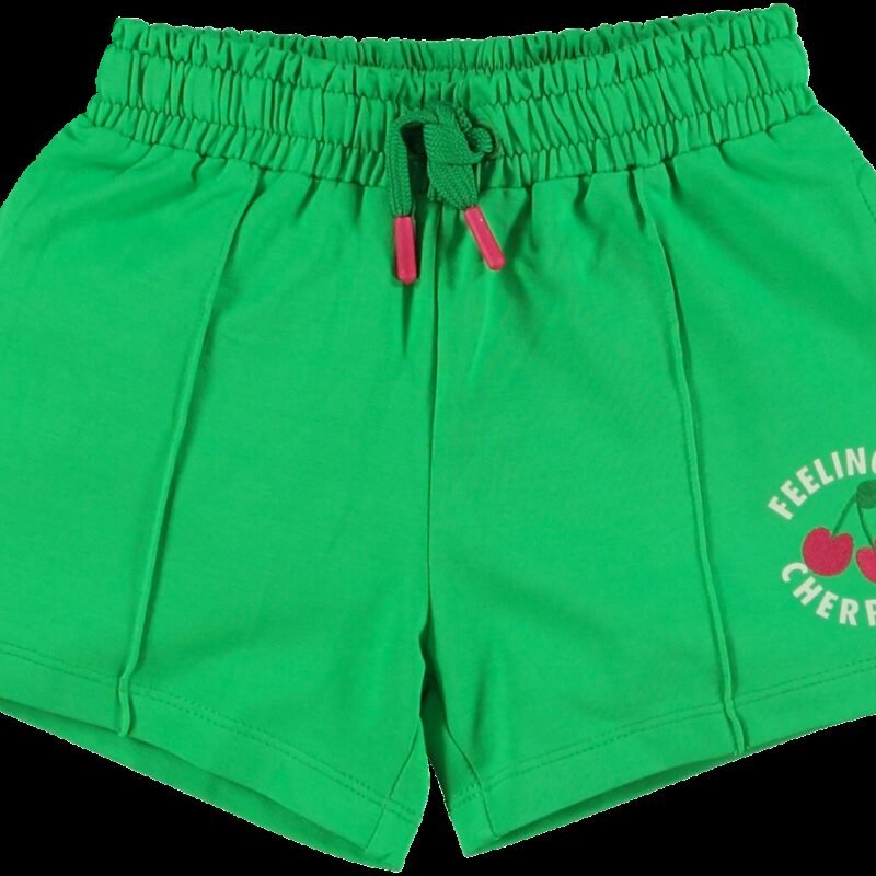 O'Chill Meisjes sweat short - Lola - Groen O'Chill Meisjes sweat short - Lola - GroenMateriaal