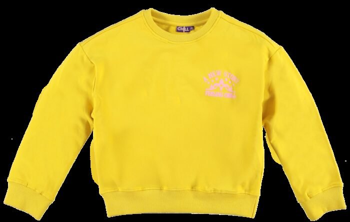 O'Chill Meisjes sweater - Oukje - Geel O'Chill Meisjes sweater - Oukje - GeelMateriaal