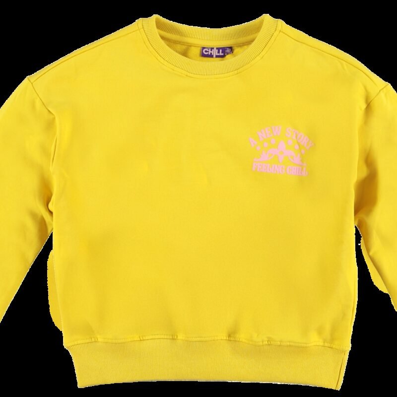 O'Chill Meisjes sweater - Oukje - Geel O'Chill Meisjes sweater - Oukje - GeelMateriaal