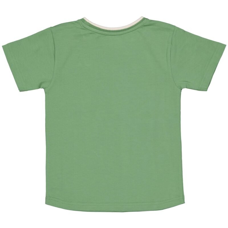 Quapi Jongens t-shirt - Barent - Groen Quapi Jongens t-shirt - Barent - GroenMateriaal 95% Cotton 5% Elastan