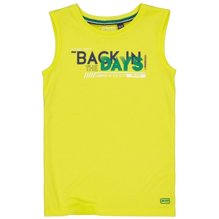 Quapi Jongens top - Maxwell - Lemon geel Quapi Jongens top - Maxwell - Lemon geel