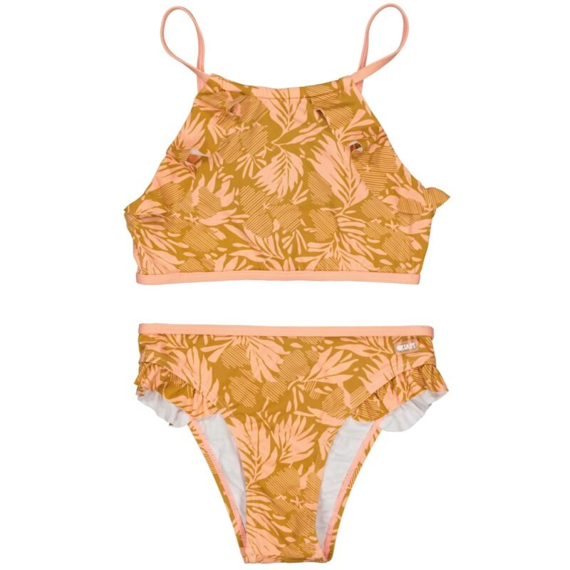 Quapi Meisjes bikini - Blanca - AOP roze Quapi Meisjes bikini - Blanca - AOP rozeMateriaal 87% Polyamide 13% Spandex