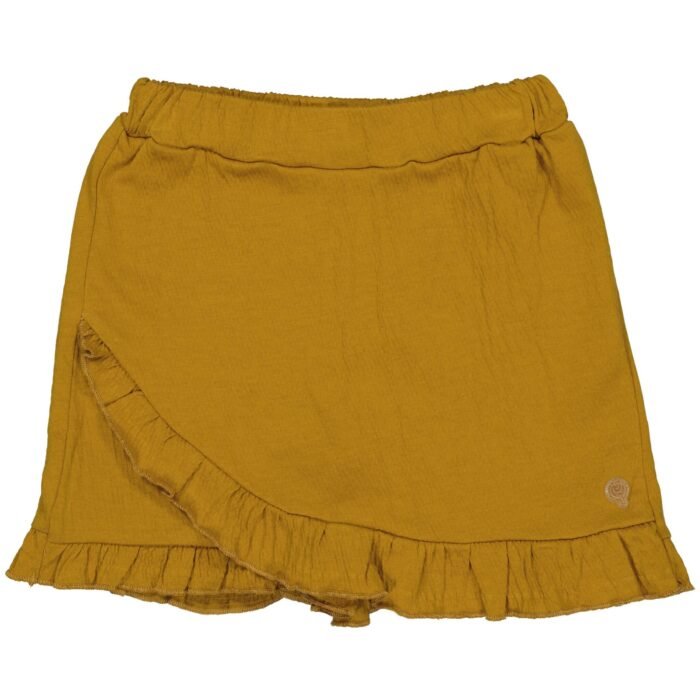 Quapi Meisjes broek/rok - Brenn - Fudge bruin Quapi Meisjes broek/rok - Brenn - Fudge bruinMateriaal 97% Cotton 2% Polyamide 1% Elastan
