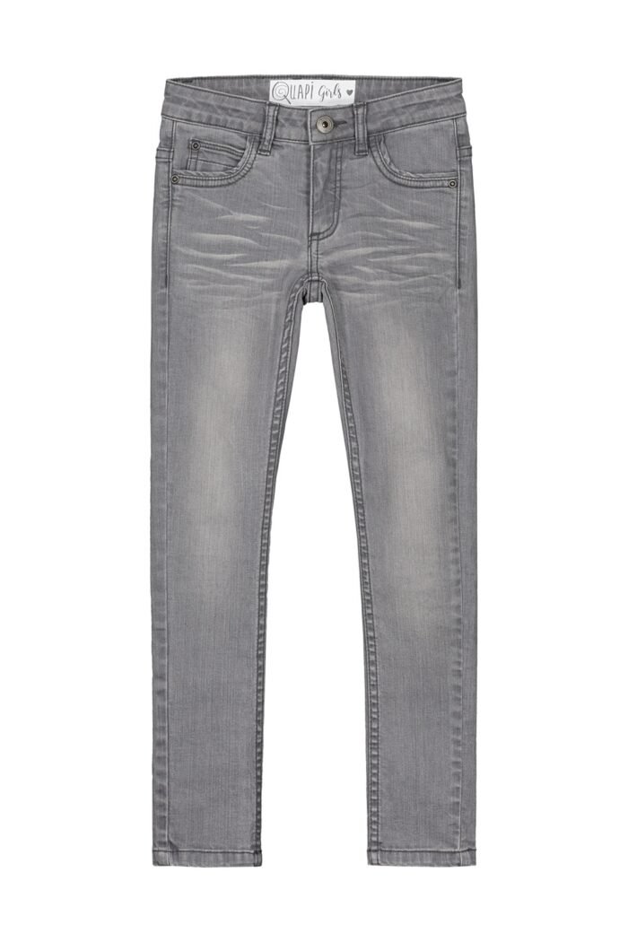 Quapi Meisjes jeans broek - Qjosine - Grijs Quapi Meisjes jeans broek - Qjosine - GrijsMateriaal