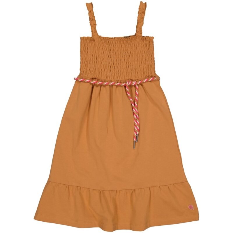 Quapi Meisjes jurk - Taliya - Mocca Quapi Meisjes jurk - Taliya - Mocca95%Katoen5%Elastaan