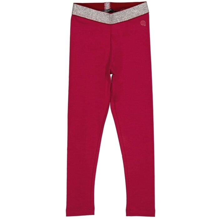 Quapi Meisjes legging - Dafne - Roze rood Quapi Meisjes legging - Dafne - Roze roodMateriaal 95% Cotton 5% Elastan