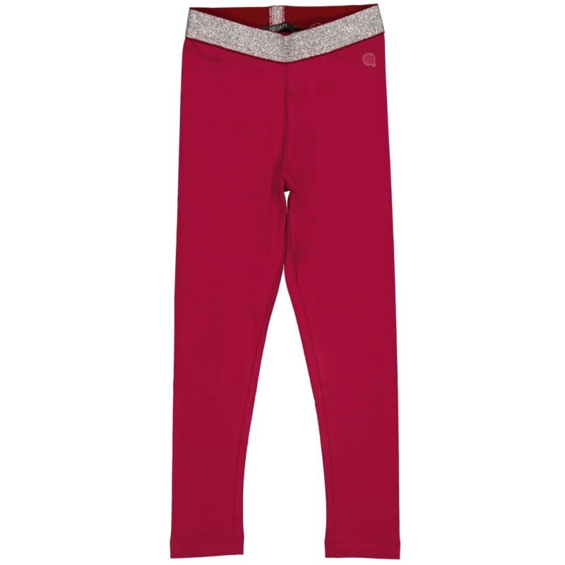 Quapi Meisjes legging - Dafne - Roze rood Quapi Meisjes legging - Dafne - Roze roodMateriaal 95% Cotton 5% Elastan