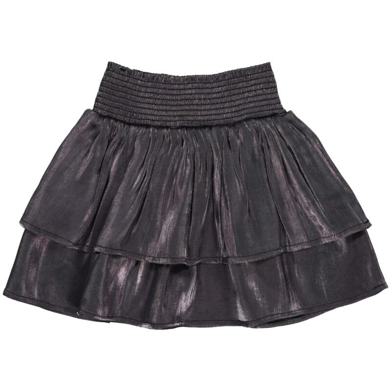 Quapi Meisjes rok - Duive - Zilver Quapi Meisjes rok - Duive - ZilverMateriaal 80% Rayon 20% Polyester