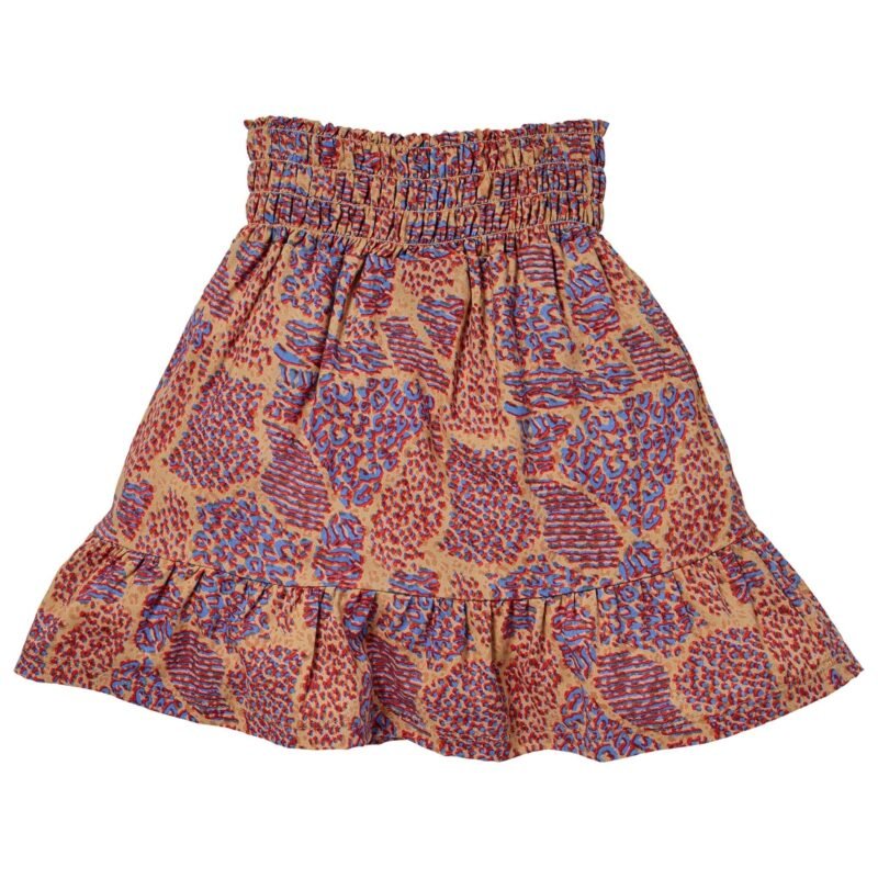 Quapi Meisjes rok - Kim - AOP Caramel animal Quapi Meisjes rok - Kim - AOP Caramel animal100% Viscose