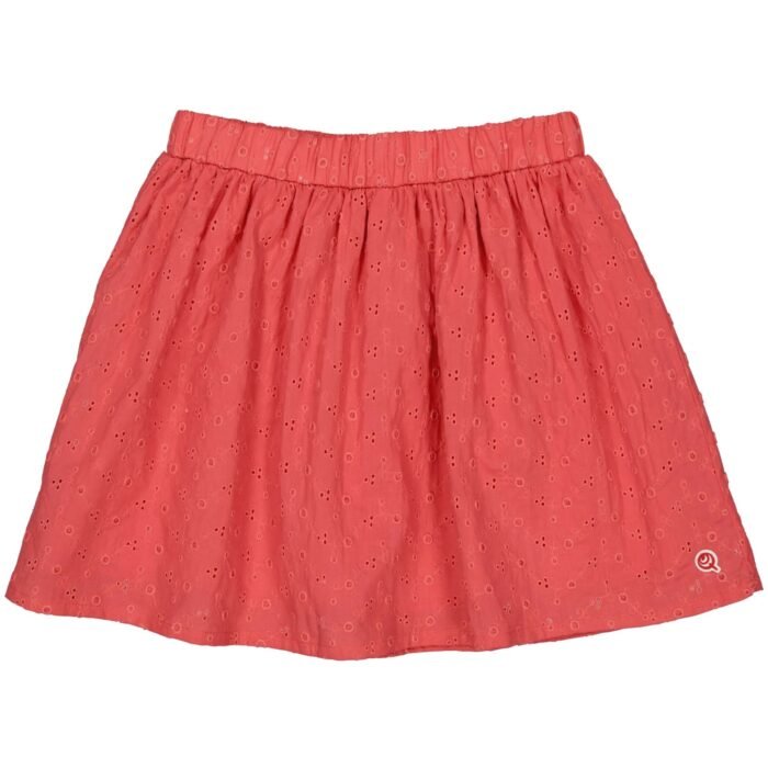 Quapi Meisjes rok - Tieske - Roze rouge Quapi Meisjes rok - Tieske - Roze rouge100% biologische katoen