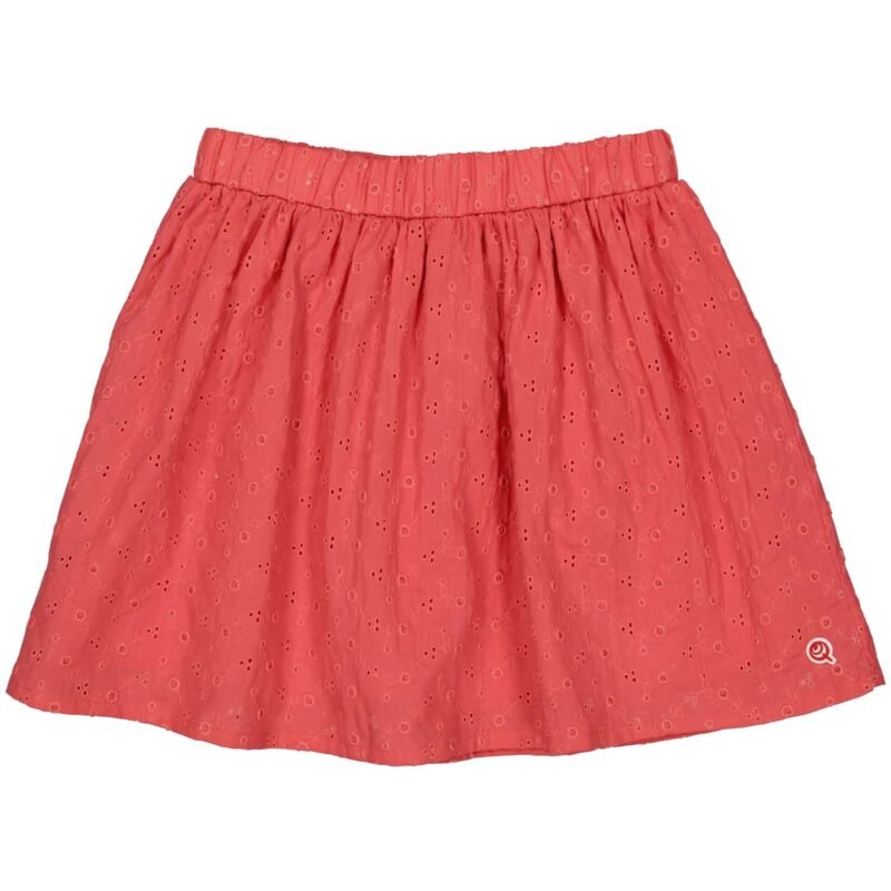Quapi Meisjes rok - Tieske - Roze rouge Quapi Meisjes rok - Tieske - Roze rouge100% biologische katoen