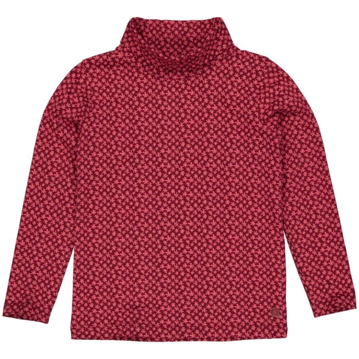 Quapi Meisjes shirt - Alice - AOP bloemen roze Quapi Meisjes shirt - Alice - AOP bloemen rozeMateriaal - 95% Cotton / 5% Elasthan