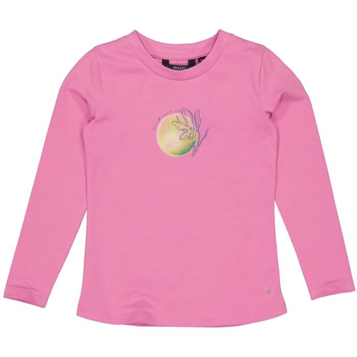 Quapi Meisjes shirt - Dauren - Candy roze Quapi Meisjes shirt - Dauren - Candy rozeMateriaal 95% Cotton 5% Elastan