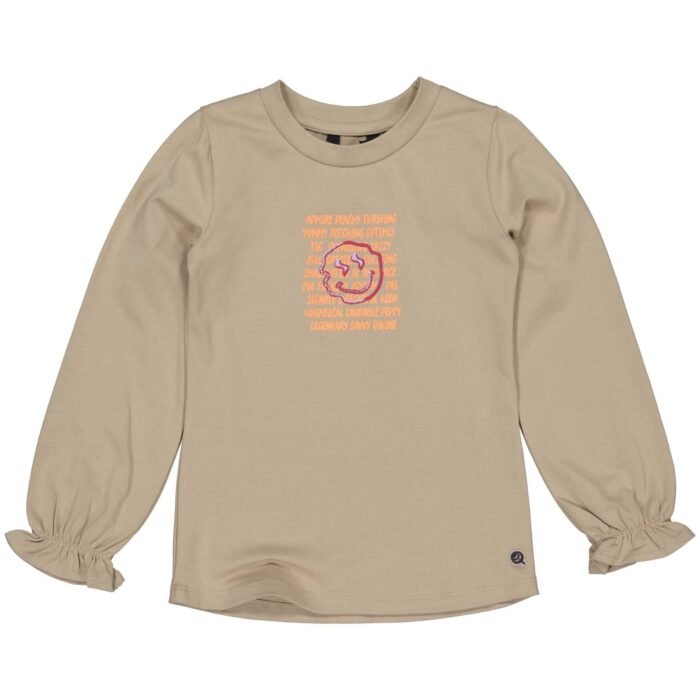Quapi Meisjes shirt - Dien - Donker zand Quapi Meisjes shirt - Dien - Donker zandMateriaal 95% Cotton 5% Elastan