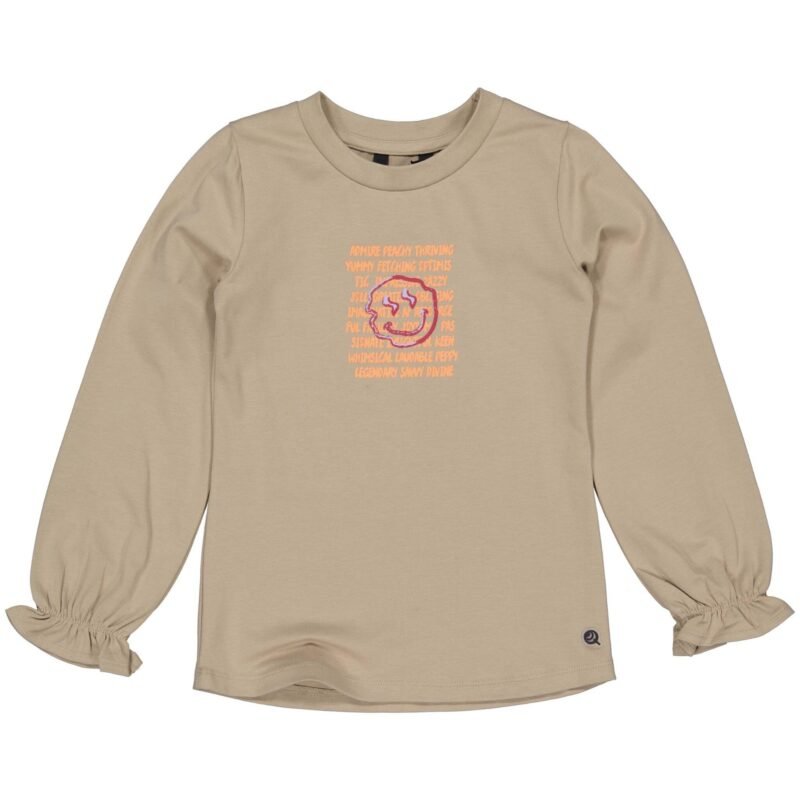 Quapi Meisjes shirt - Dien - Donker zand Quapi Meisjes shirt - Dien - Donker zandMateriaal 95% Cotton 5% Elastan