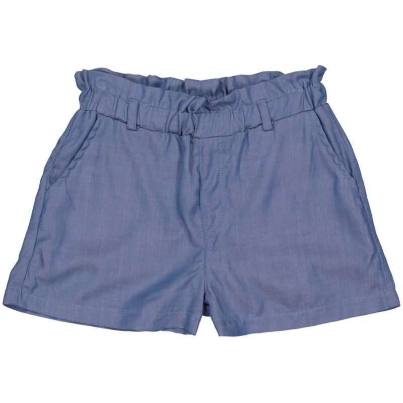 Quapi Meisjes short - Thiara - Blauw chambray Quapi Meisjes short - Thiara - Blauw chambray100%viscose