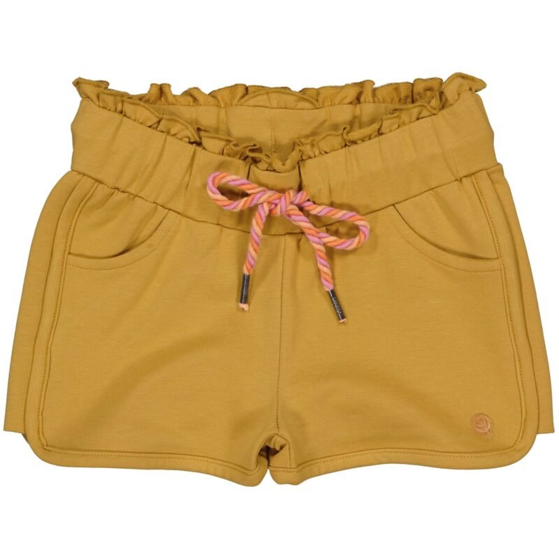 Quapi Meisjes sweat short - Busa - Fudge bruin Quapi Meisjes sweat short - Busa - Fudge bruinMateriaal 95% Cotton 5% Elastan