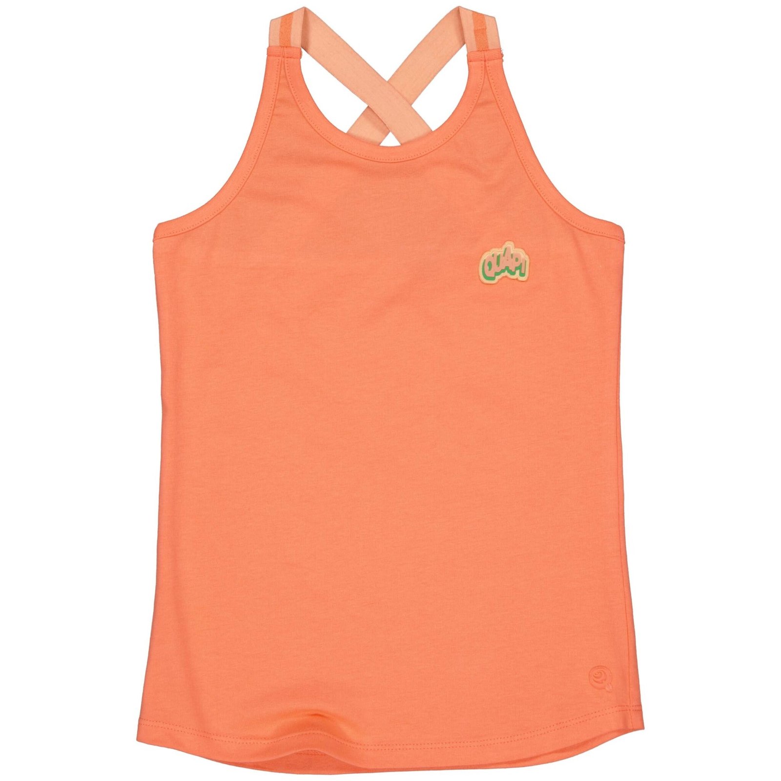 Quapi Meisjes top - Birthe - Oranje Quapi Meisjes top - Birthe - OranjeMateriaal 95% Cotton 5% Elastan