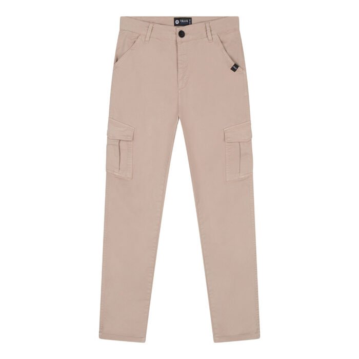 Rellix Jongens broek cargo - Zand Rellix Jongens broek cargo - ZandMateriaal 98% Cotton/2% Elastane