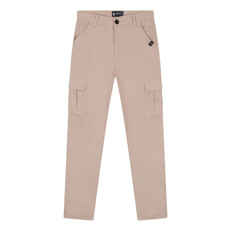 Rellix Jongens broek cargo - Zand Rellix Jongens broek cargo - ZandMateriaal 98% Cotton/2% Elastane