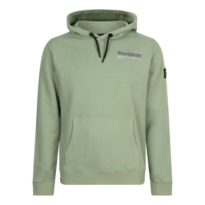 Rellix Jongens hoodie rlx originals brushed - Dusty lime groen Rellix Jongens hoodie rlx originals brushed - Dusty lime groenMateriaal 90% Cotton/ 10% Polyester