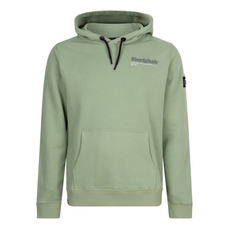 Rellix Jongens hoodie rlx originals brushed - Dusty lime groen Rellix Jongens hoodie rlx originals brushed - Dusty lime groenMateriaal 90% Cotton/ 10% Polyester