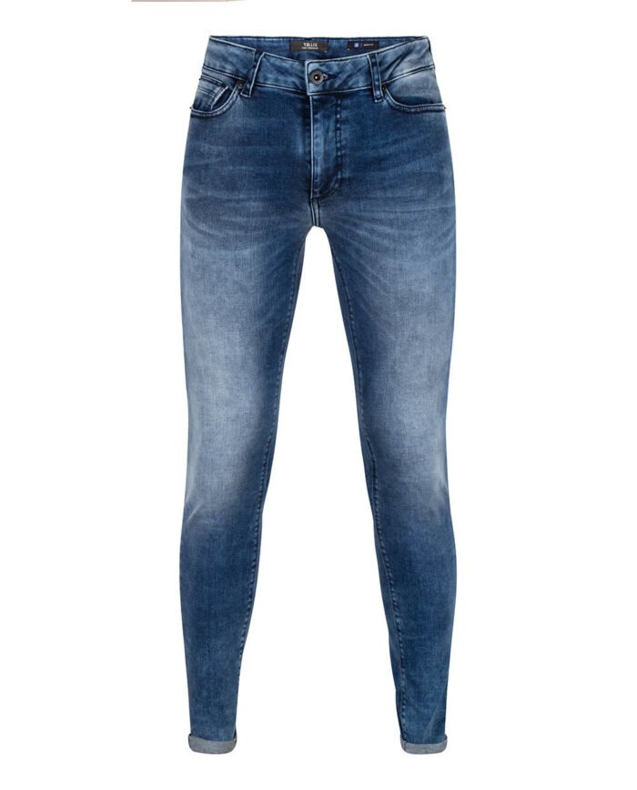 Rellix Jongens jeansbroek Xyan skinny - Used medium denim Rellix Jongens jeansbroek Xyan skinny - Used medium denimMateriaal 92% Cotton/6% EME/2% Elastane