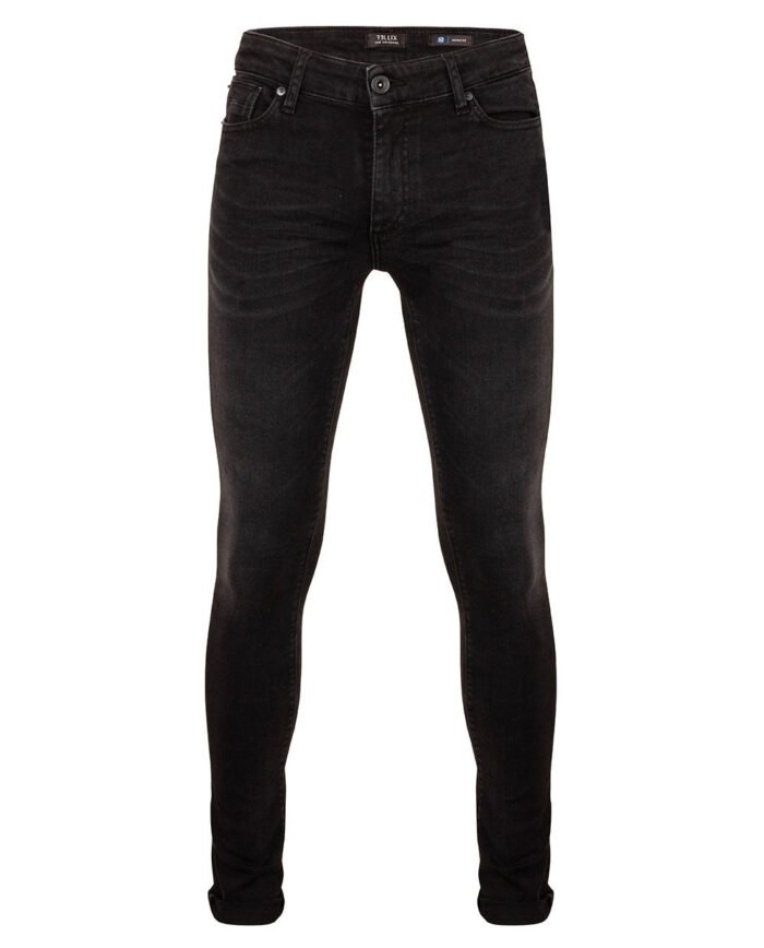 Rellix Jongens jeansbroek Xyan skinny - Zwart denim Rellix Jongens jeansbroek Xyan skinny - Zwart denimMateriaal 92% Cotton/6% EME/2% Elastane
