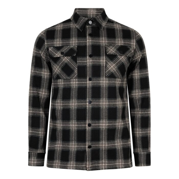 Rellix Jongens shirt ls geruit - Zwart Rellix Jongens shirt ls geruit - ZwartMateriaal 75% Polyester/ 22% Viscose/ 3% Elastane