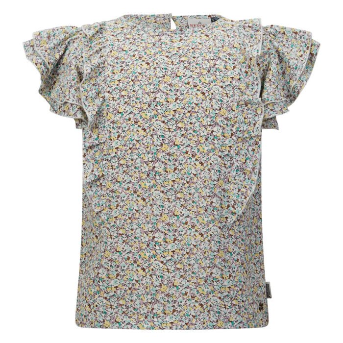 Retour Jeans Meisjes blouse - Noa - Licht Groen Retour Jeans Meisjes blouse - Noa - Licht Groen100% polyester