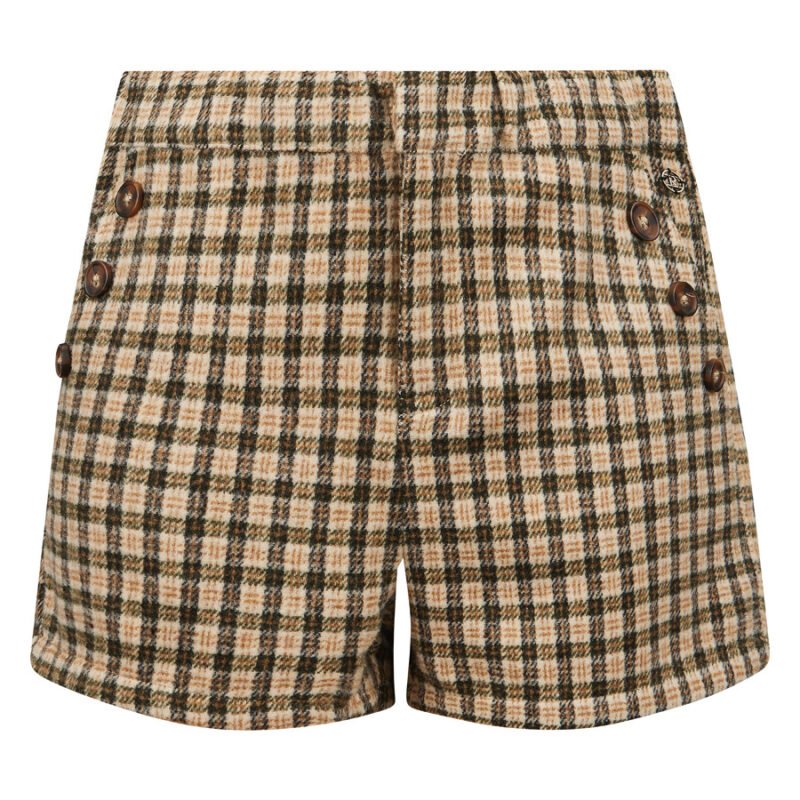 Retour Jeans Meisjes short - Gaby - Amandel bruin Retour Jeans Meisjes short - Gaby - Amandel bruinMateriaal 95% Cotton