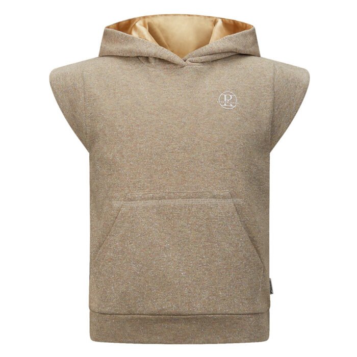 Retour Jeans Meisjes sweater - Xena - Zand Retour Jeans Meisjes sweater - Xena - Zand40% co 35% metalic yarn 25% pe