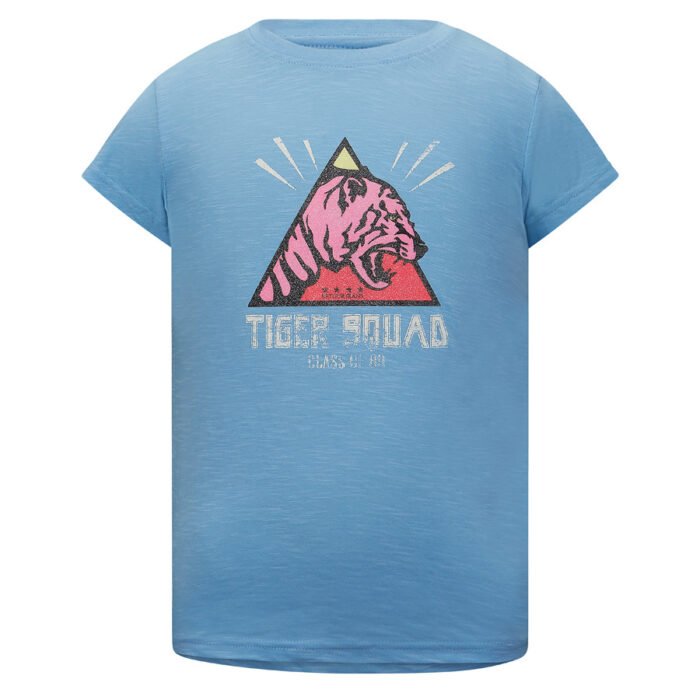 Retour Jeans Meisjes t-shirt - Conchita - Gebleekt Blauw Retour Jeans Meisjes t-shirt - Conchita - Gebleekt Blauw100% cotton