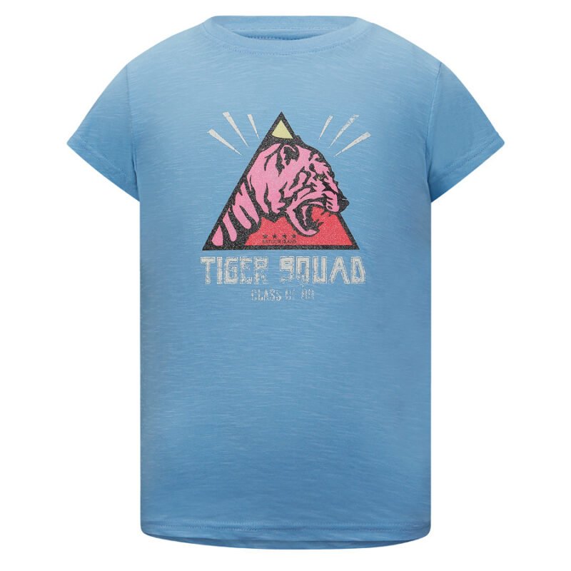 Retour Jeans Meisjes t-shirt - Conchita - Gebleekt Blauw Retour Jeans Meisjes t-shirt - Conchita - Gebleekt Blauw100% cotton