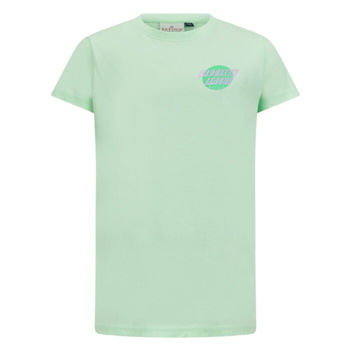 Retour Jeans Meisjes t-shirt - Piper - Licht appel groen Retour Jeans Meisjes t-shirt - Piper - Licht appel groen100% Cotton