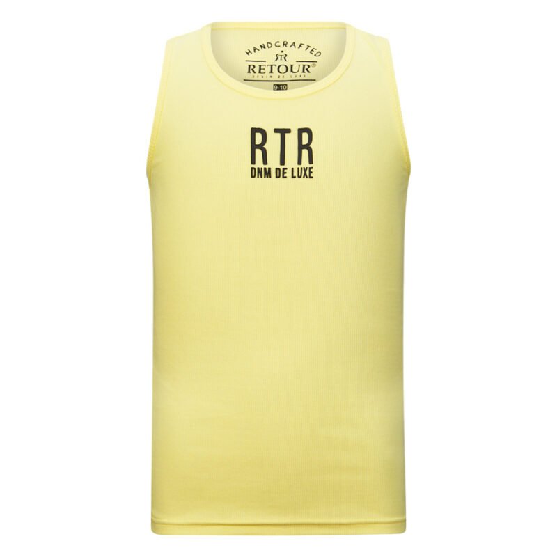 Retour Jeans Meisjes t-shirt - Sheila - Licht Geel Retour Jeans Meisjes t-shirt - Sheila - Licht Geel95% cotton 5% elasthane