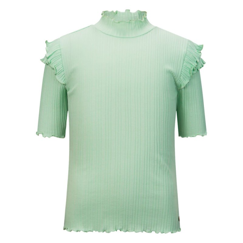 Retour Jeans Meisjes t-shirt - Yass - Licht Groen Retour Jeans Meisjes t-shirt - Yass - Licht Groen48% cotton 48% viscose 4% ea